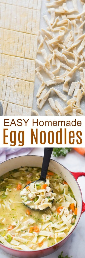 Homemade Noodles From Scratch
 Easy Homemade Egg Noodles