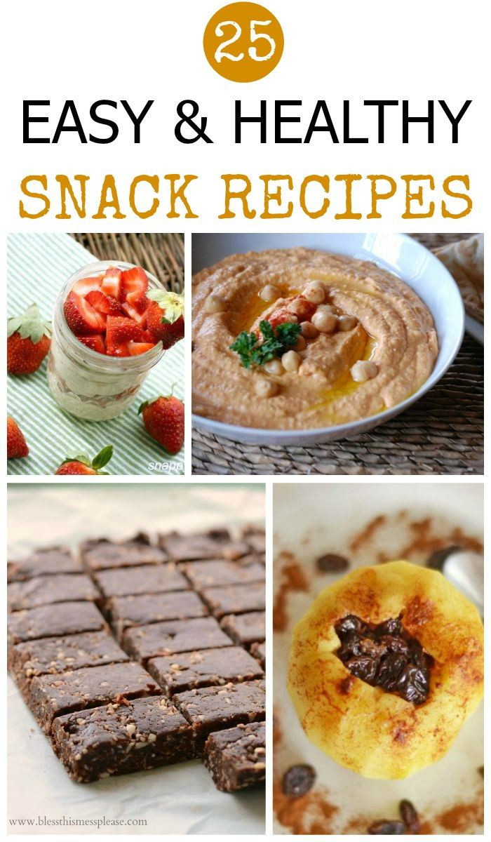 Homemade Snacks Recipe
 25 Healthy Homemade Snack Ideas You ll Love