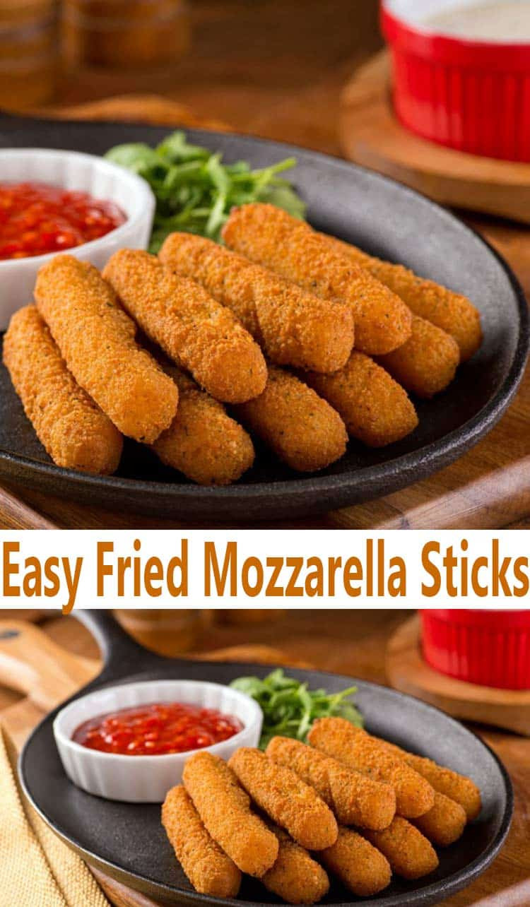 Homemade Snacks Recipe
 Easy Fried Mozzarella Sticks Recipe All She Cooks