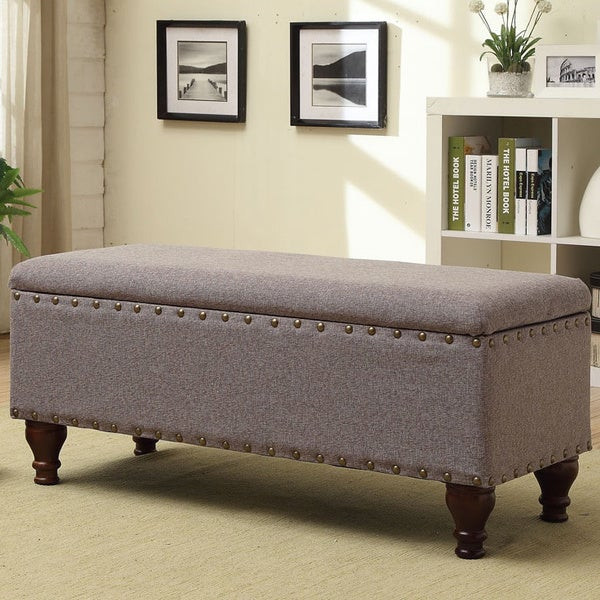 Homepop Storage Entryway Bench
 HomePop Nail Head Trim Storage Bench Free Shipping Today