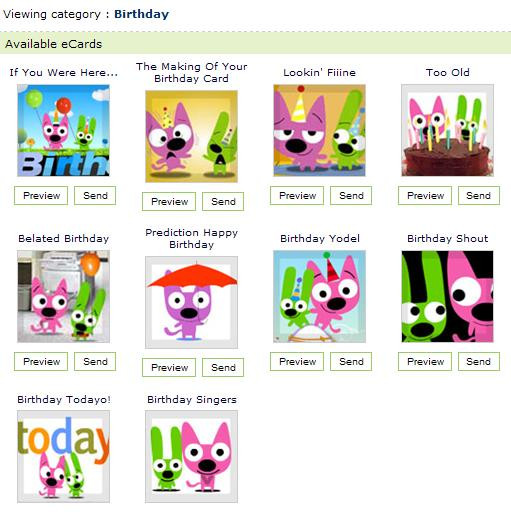 Hoops And Yoyo Birthday Cards
 Ecard s Best Free Hoops and Yoyo Happy Birthday Ecards