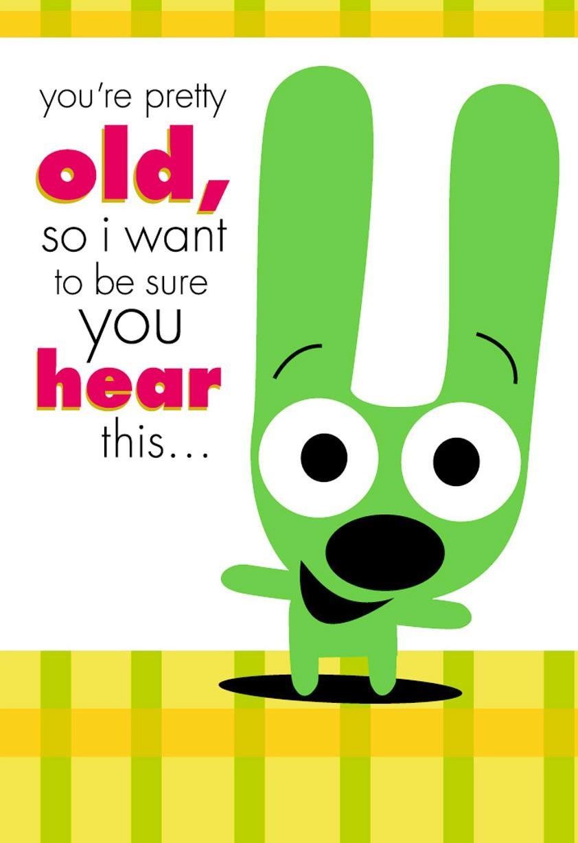 Hoops And Yoyo Birthday Cards
 hoops&yoyo™ Quiet Nap Funny Birthday Sound Card Greeting