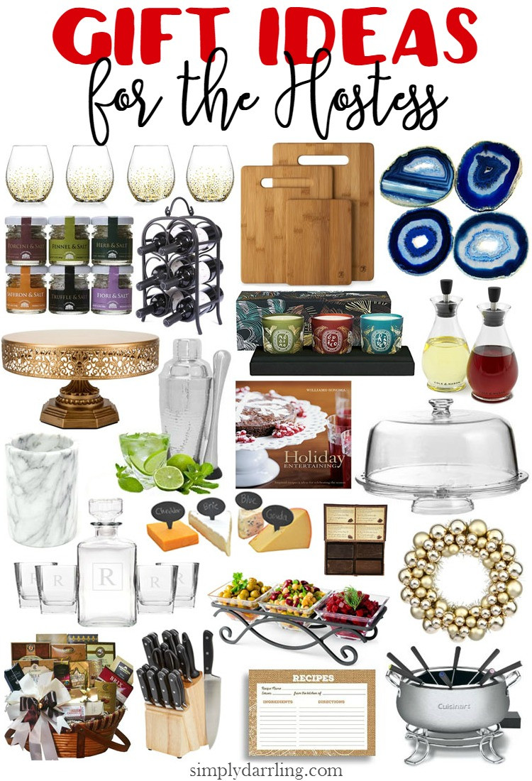 Hostess Gift Ideas For Christmas Dinner Party
 Gift Ideas For The Hostess Simply Darrling