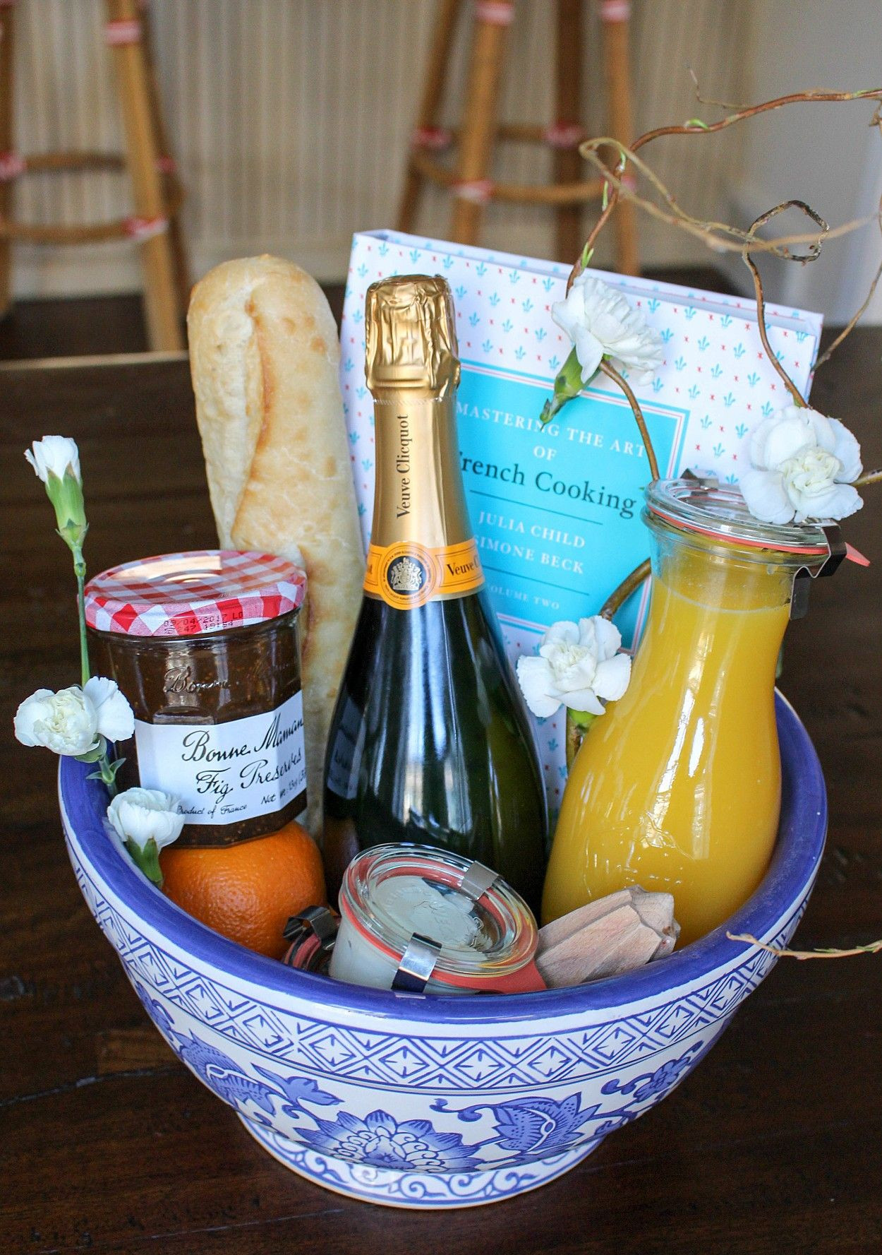 Hostess Gift Ideas For Christmas Dinner Party
 An Edible Gift Basket Inspired by the Beauty of Provence
