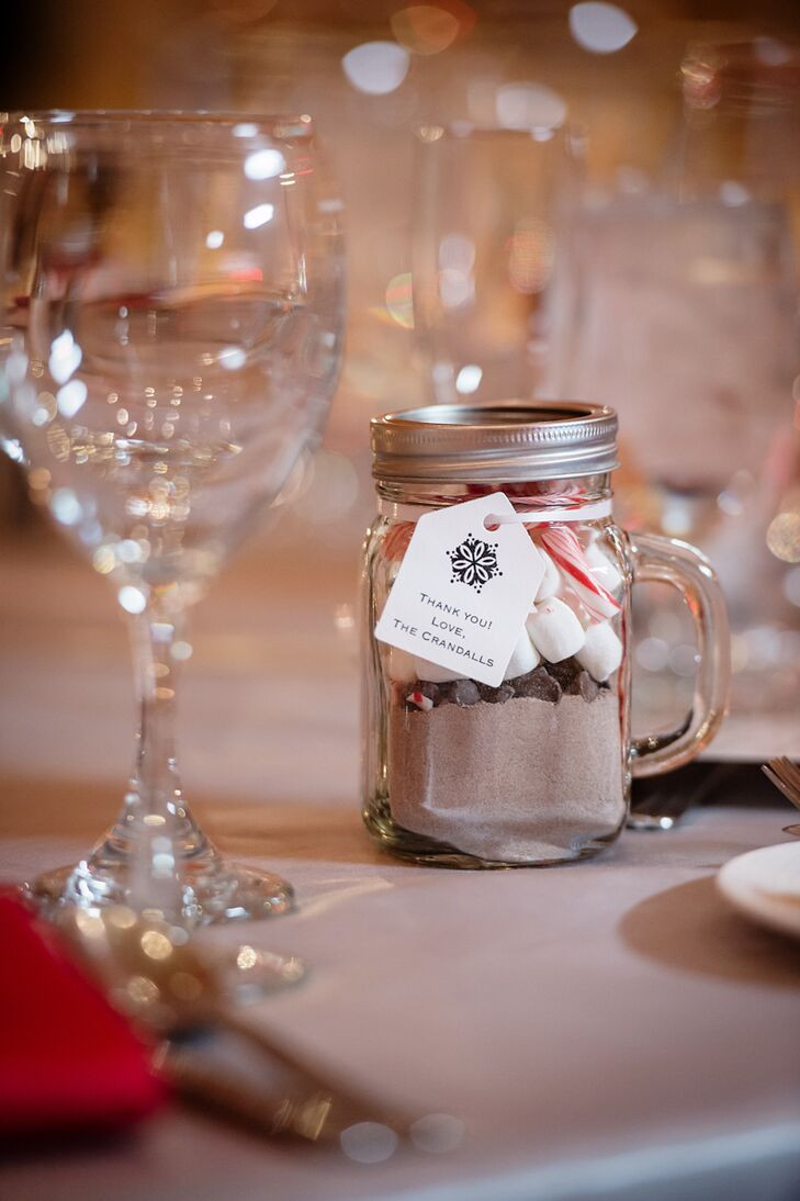 Hot Chocolate Wedding Favors
 DIY Hot Cocoa Mason Jar Wedding Favors