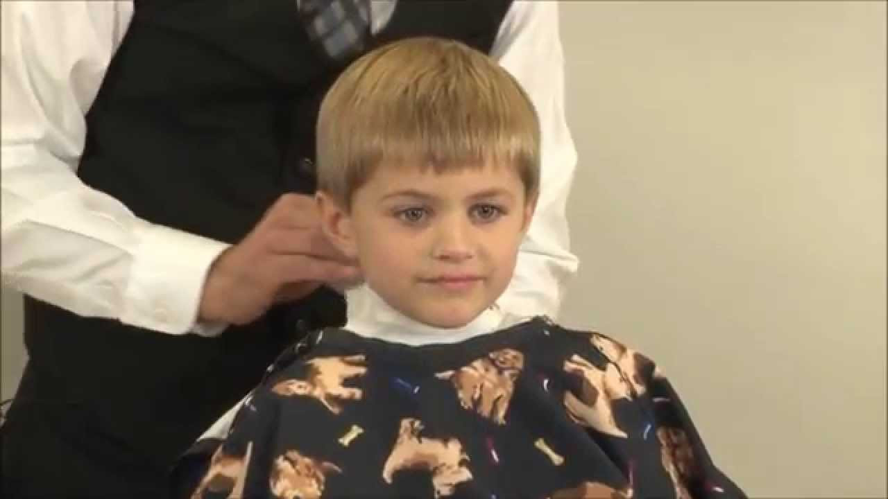 How To Cut A Little Boy Hair
 Boys Side Part Clipper Cut Child s Classic Side Part