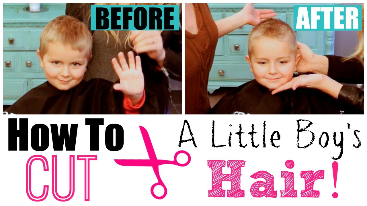 How To Cut A Little Boy Hair
 How to Cut Little Boy’s Hair with Clippers & Scissors