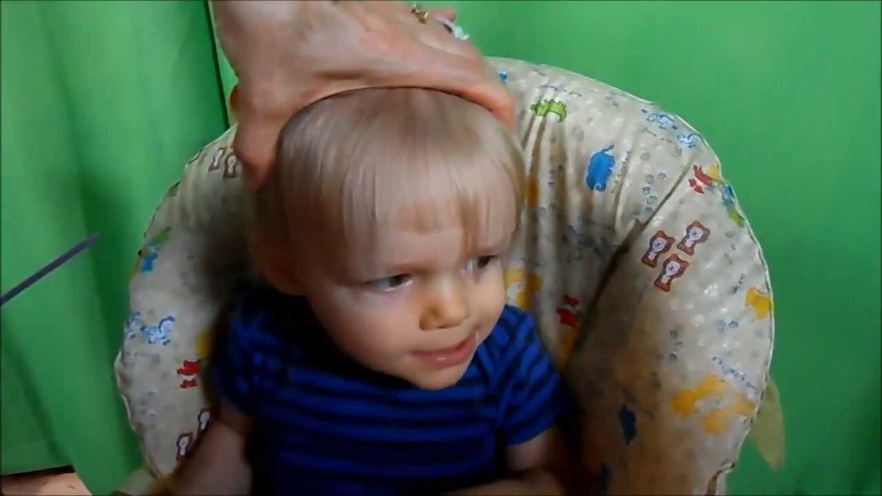 How To Cut A Little Boy Hair
 how to cut toddler boy hair part 1