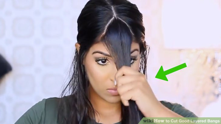 How To Cut Bangs On Long Hair
 3 Ways to Cut Good Layered Bangs wikiHow