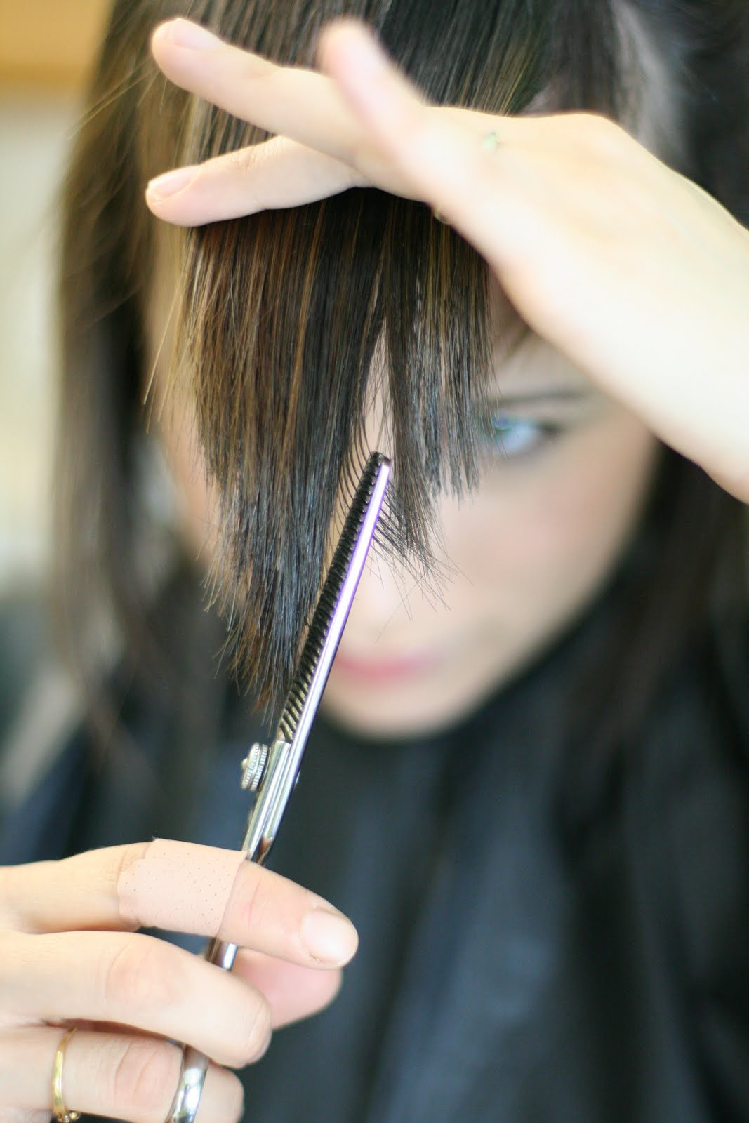 How To Cut Bangs On Long Hair
 Beautiful DIY How To Cut Side Bangs