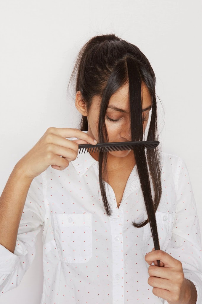 How To Cut Bangs On Long Hair
 How to Cut Your Own Bangs