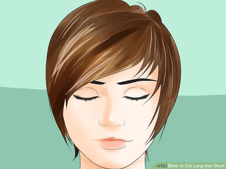 How To Cut Long Hair Yourself
 How to Cut Long Hair Short 14 Steps with wikiHow
