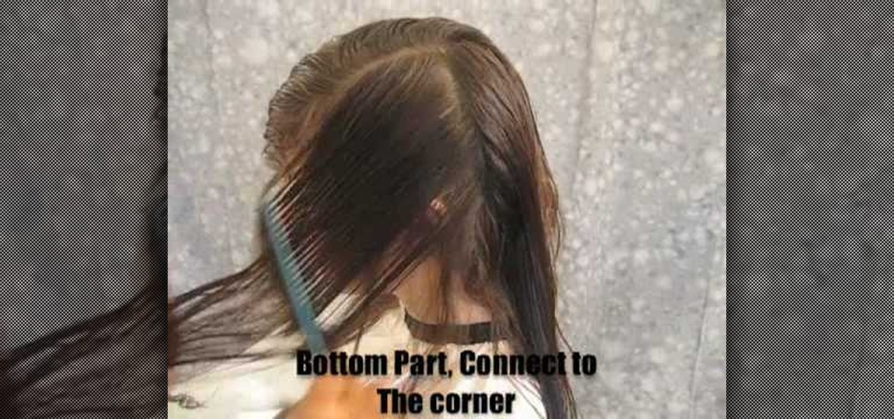 How To Cut Long Layers In Your Hair
 How to Do a long layer hair cut Hairstyling WonderHowTo