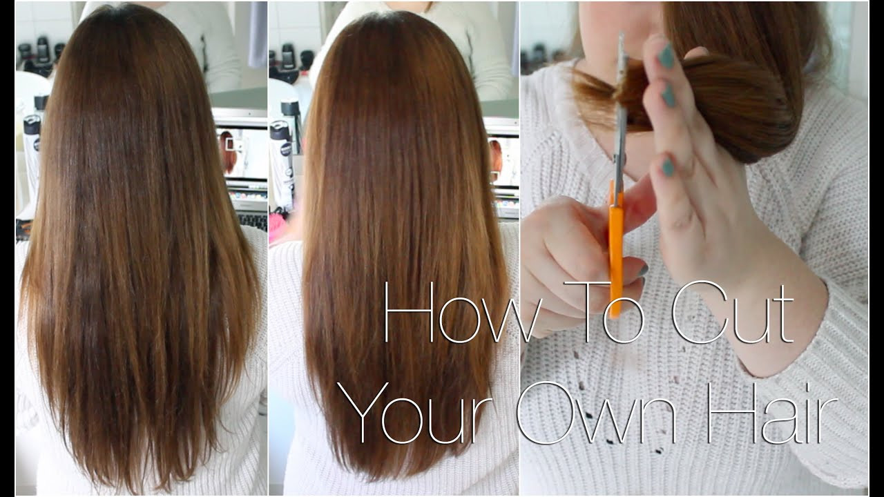 How To Cut Your Own Hair Long
 How to Cut Your Own Hair