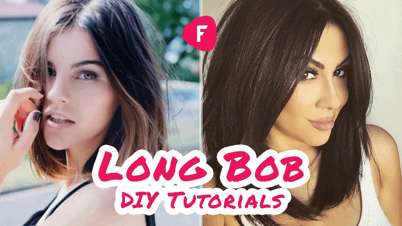 How To Cut Your Own Hair Long
 How to Cut Your Own Hair LONG BOB DIY Tutorials