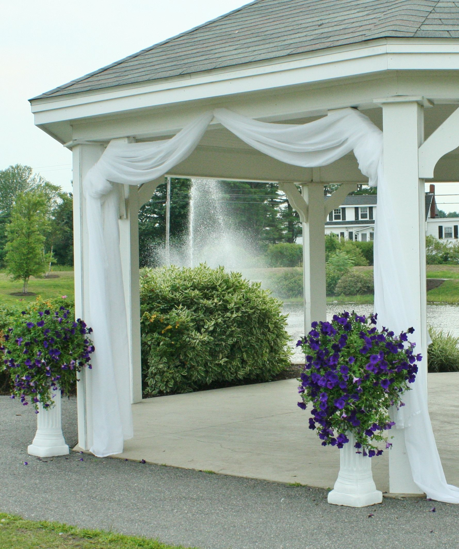 How To Decorate A Gazebo For A Wedding
 Pin on Wedding inspiration for August 2014
