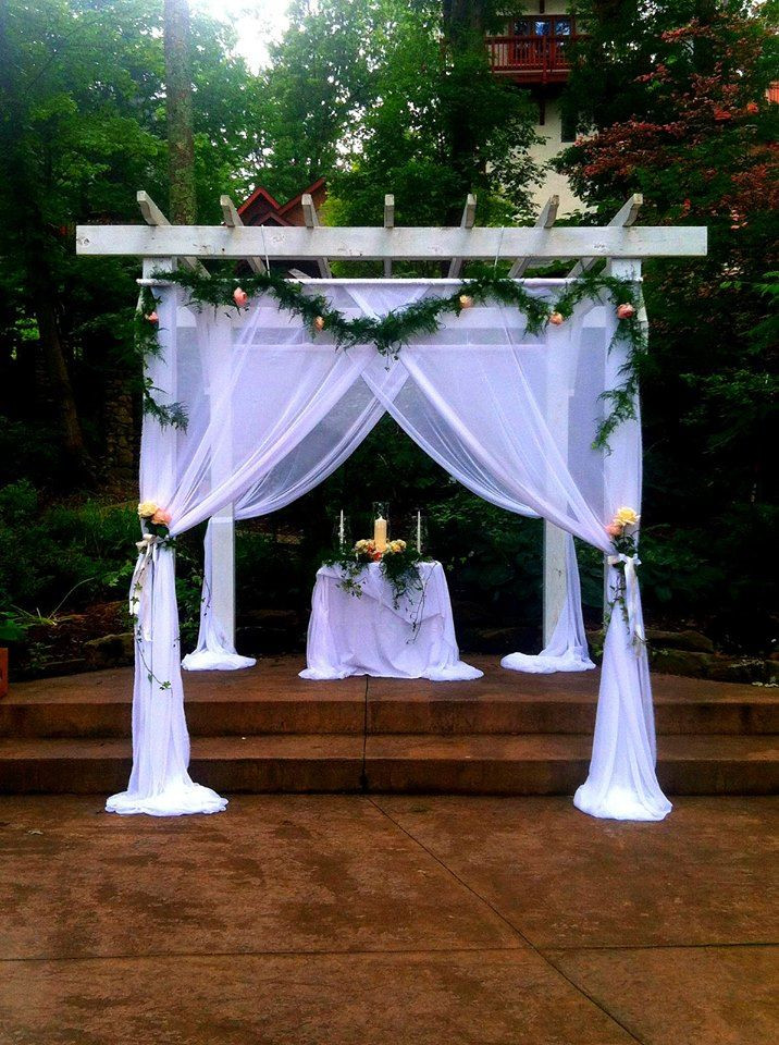 How To Decorate A Gazebo For A Wedding
 98 best Wedding Ceremony Locations images on Pinterest