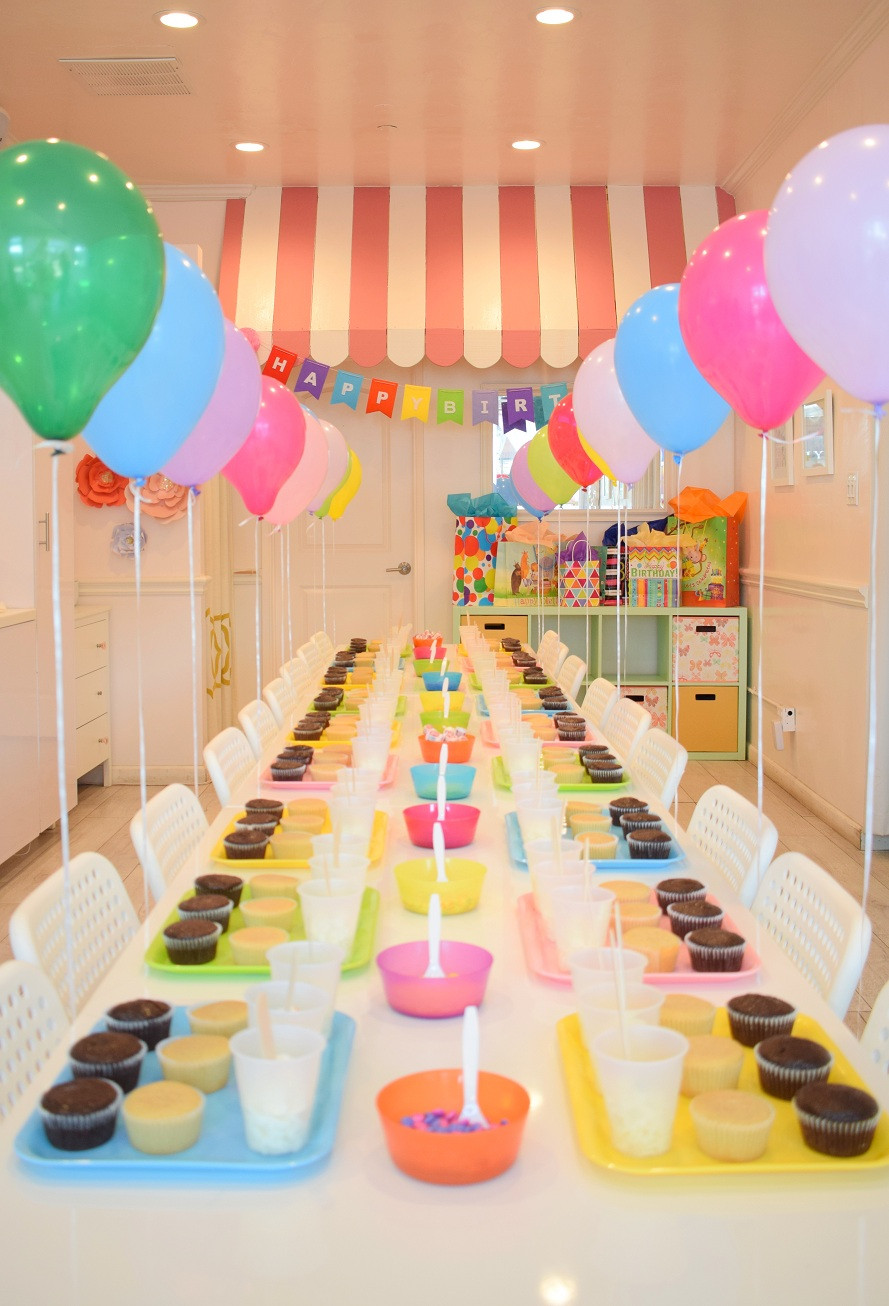 How To Decorate For A Birthday Party
 Cupcake Decorating Parties