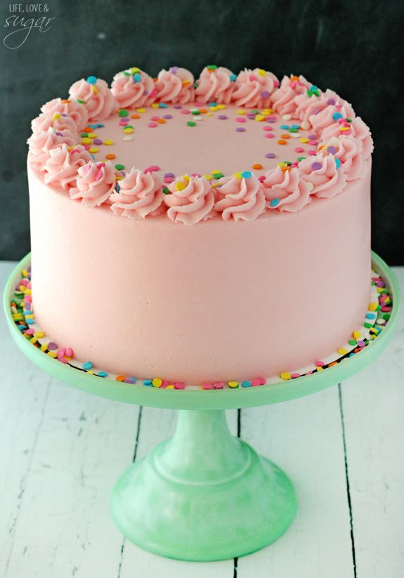 How To Make Birthday Cakes
 Moist and Fluffy Vanilla Cake Recipe