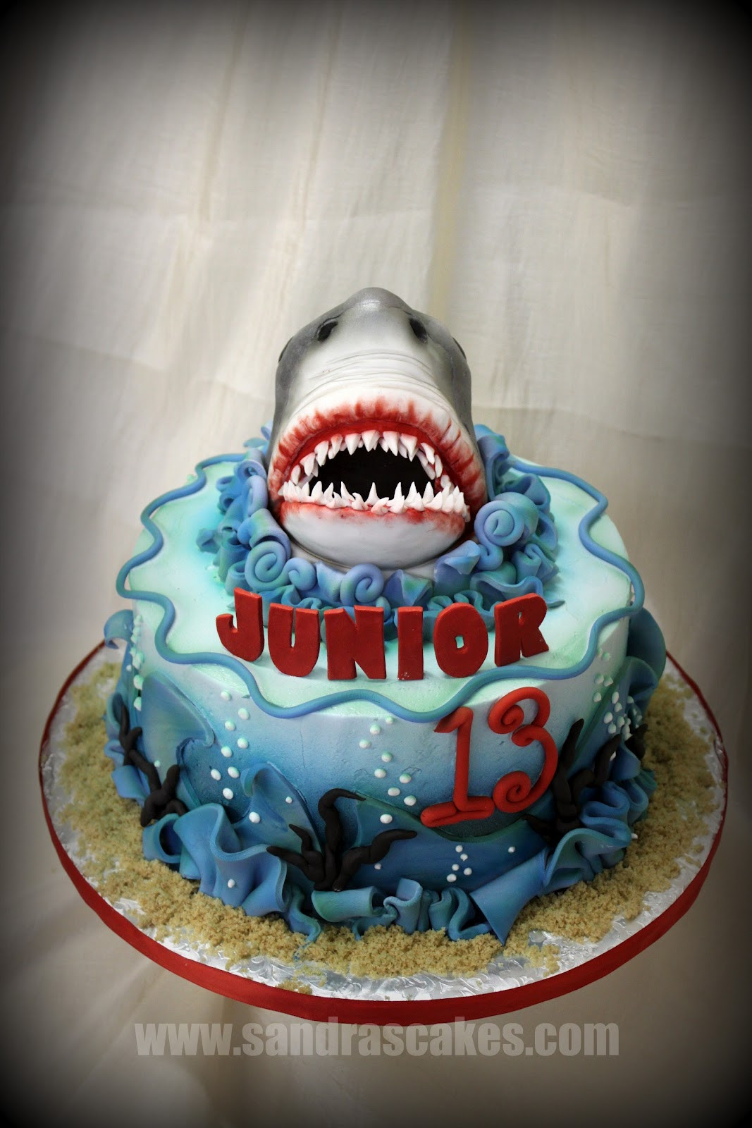 How To Make Birthday Cakes
 JAWS THEMED BIRTHDAY CAKE