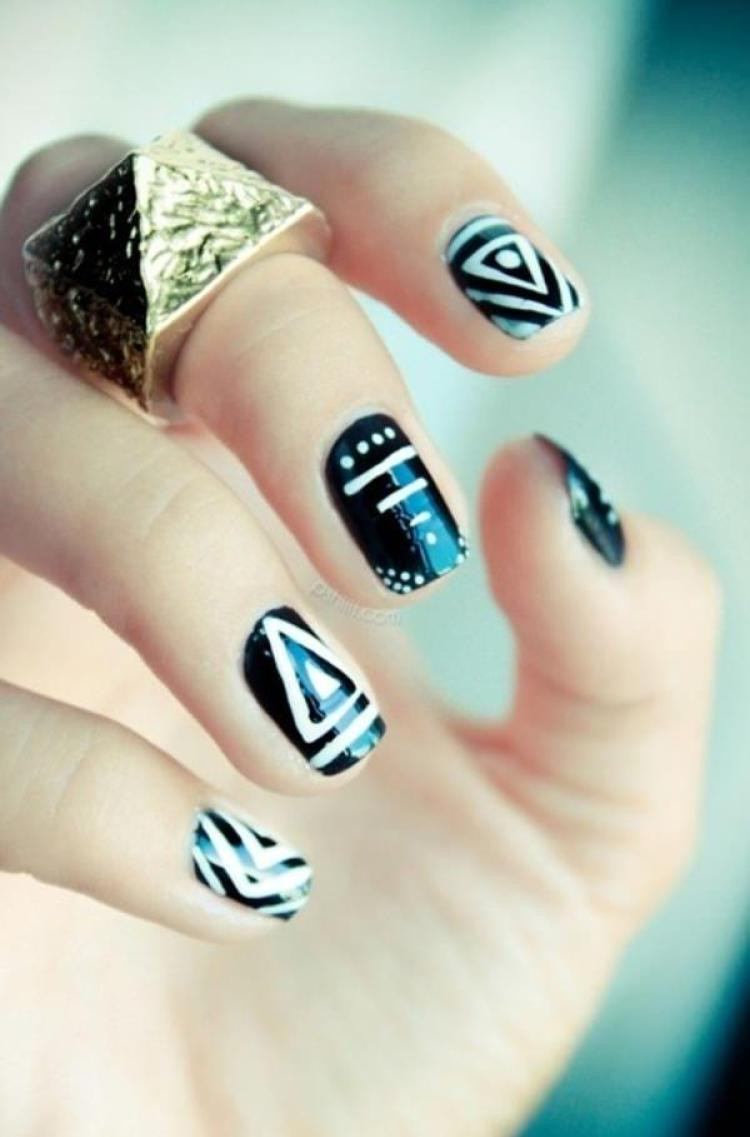 How To Nail Designs
 25 Creative Black And White Nail Design Ideas