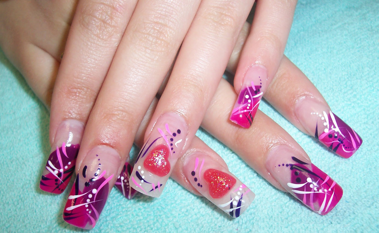 How To Nail Designs
 valentine s day nail designs Ideas How to Decorate nails