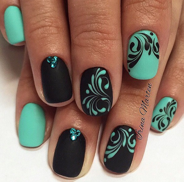 How To Nail Designs
 50 Beautiful and Unique Green Nail Art Designs Ideas