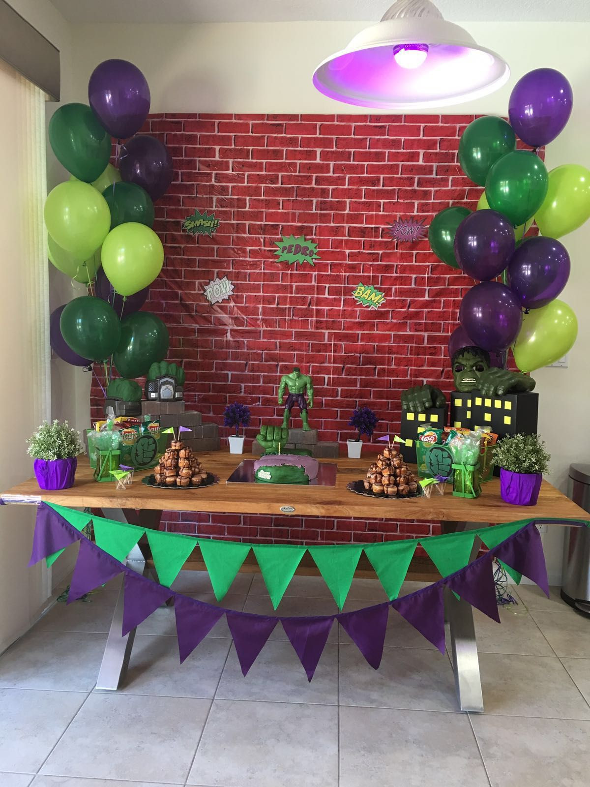 Hulk Birthday Decorations
 hulk birthday party decoration boys superheroes party