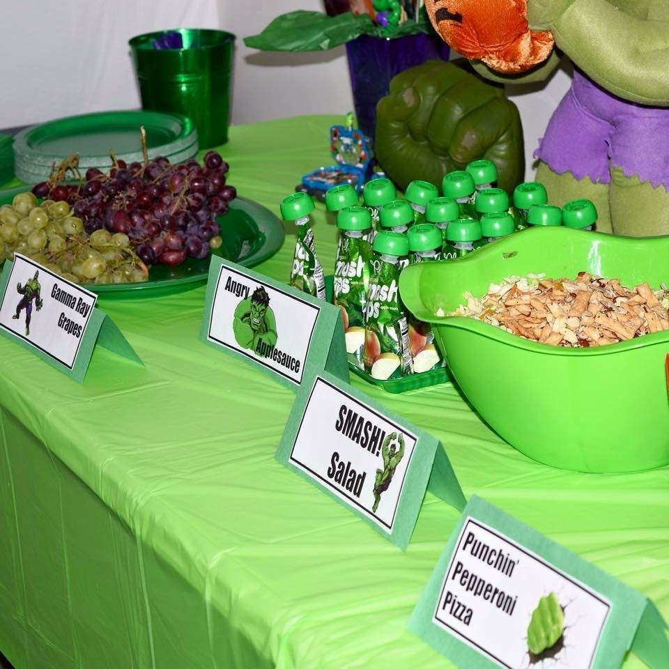 Hulk Birthday Decorations
 Trae s Smashing Hulk Party CatchMyParty
