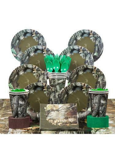 Hunting Birthday Party Supplies
 Camo Party Supplies