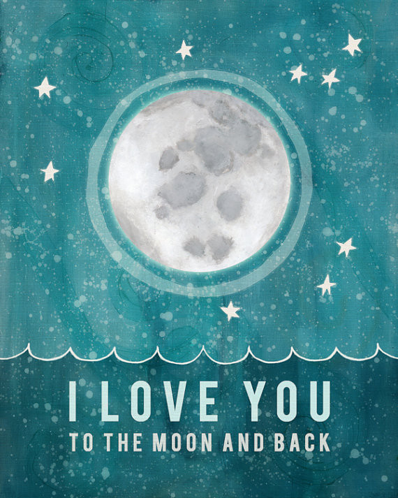 I Love You To The Moon And Back Quote
 I Love You To The Moon And Back Baby Quotes QuotesGram