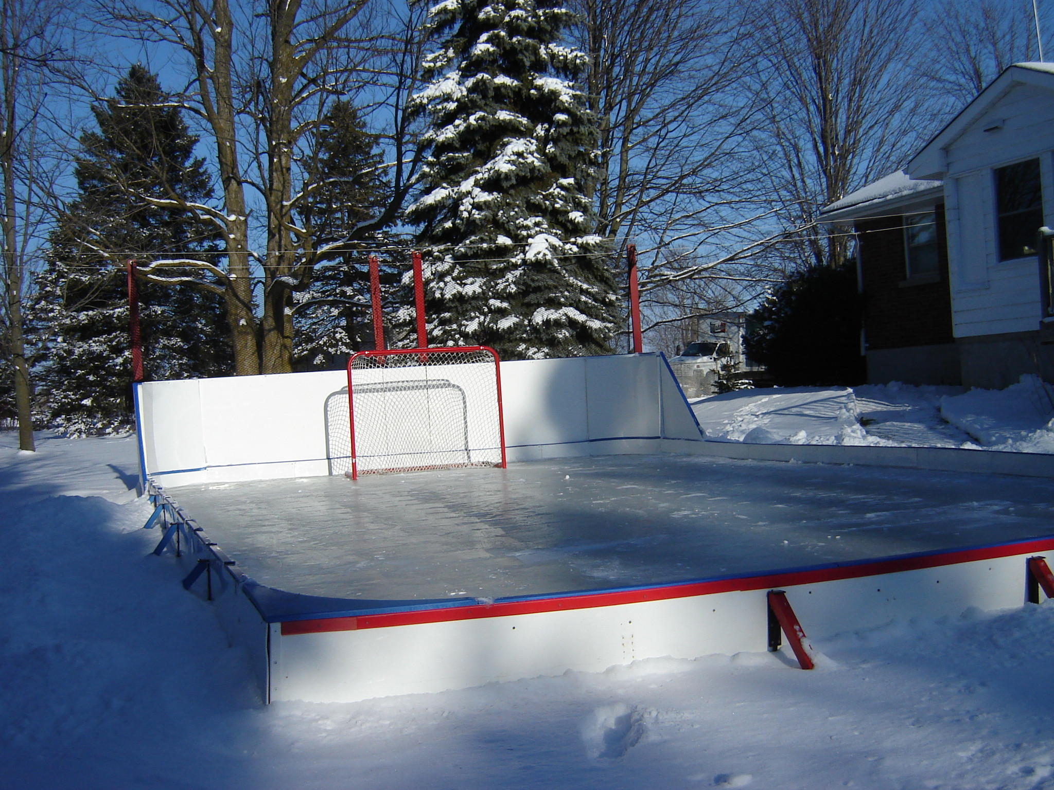 35 Insanely Chic Ice Rinks Backyard - Ice Rinks BackyarD Awesome Puck BoarD SnowboarD Ramps Boxes Rails Of Ice Rinks BackyarD