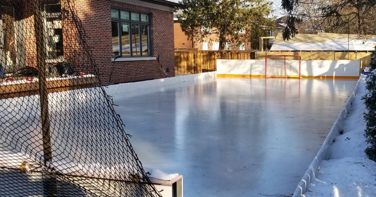 Ice Rinks Backyard
 Someone in Toronto created an epic backyard ice rink