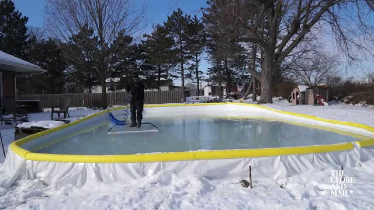 Ice Rinks Backyard
 Three tips for keeping your backyard rink smooth all