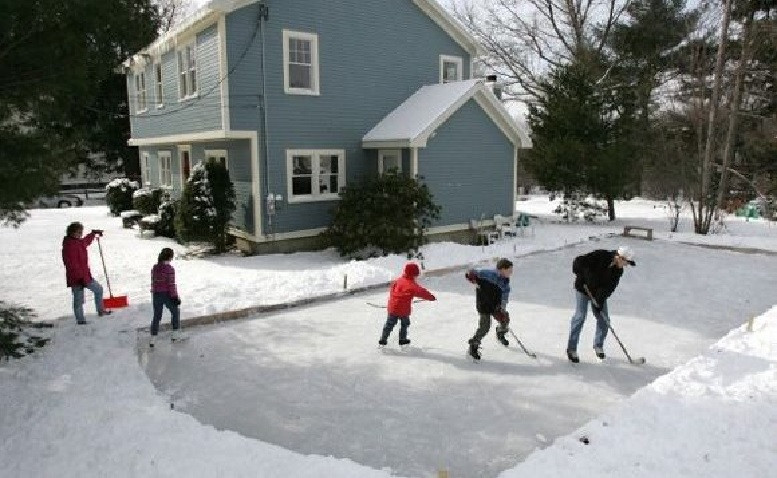 Ice Rinks Backyard
 Climate change and iconic winter activity in Canada