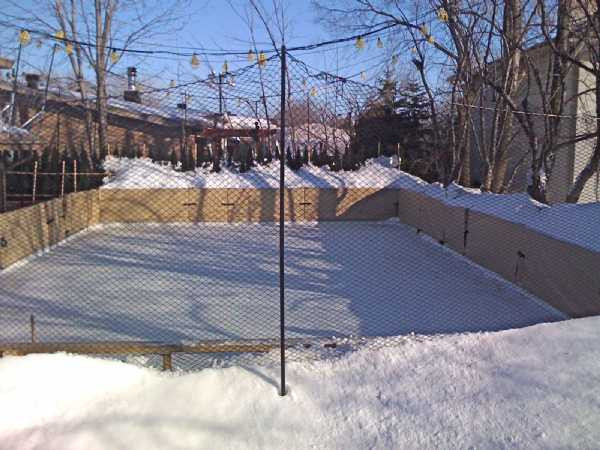 Ice Rinks Backyard
 Refrigerated Backyard Ice Rinks