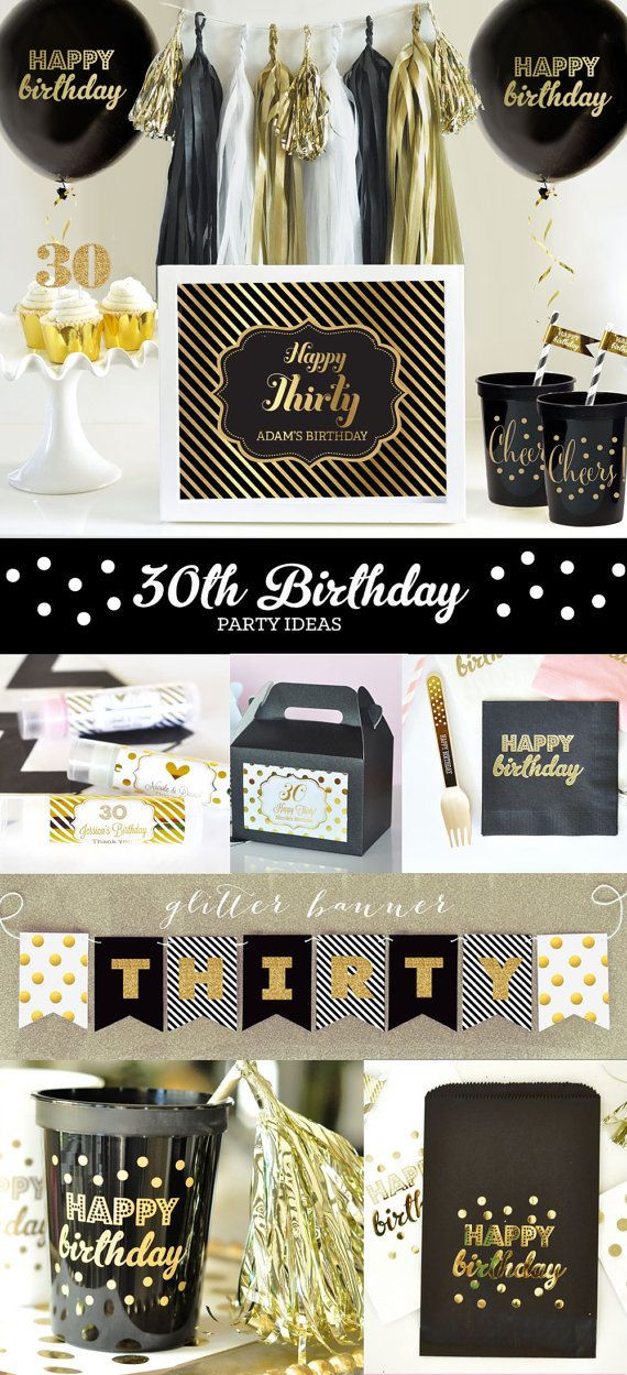 Ideas For 30Th Birthday Party For Her
 30th Birthday Ideas 30th Birthday Decorations Sign for