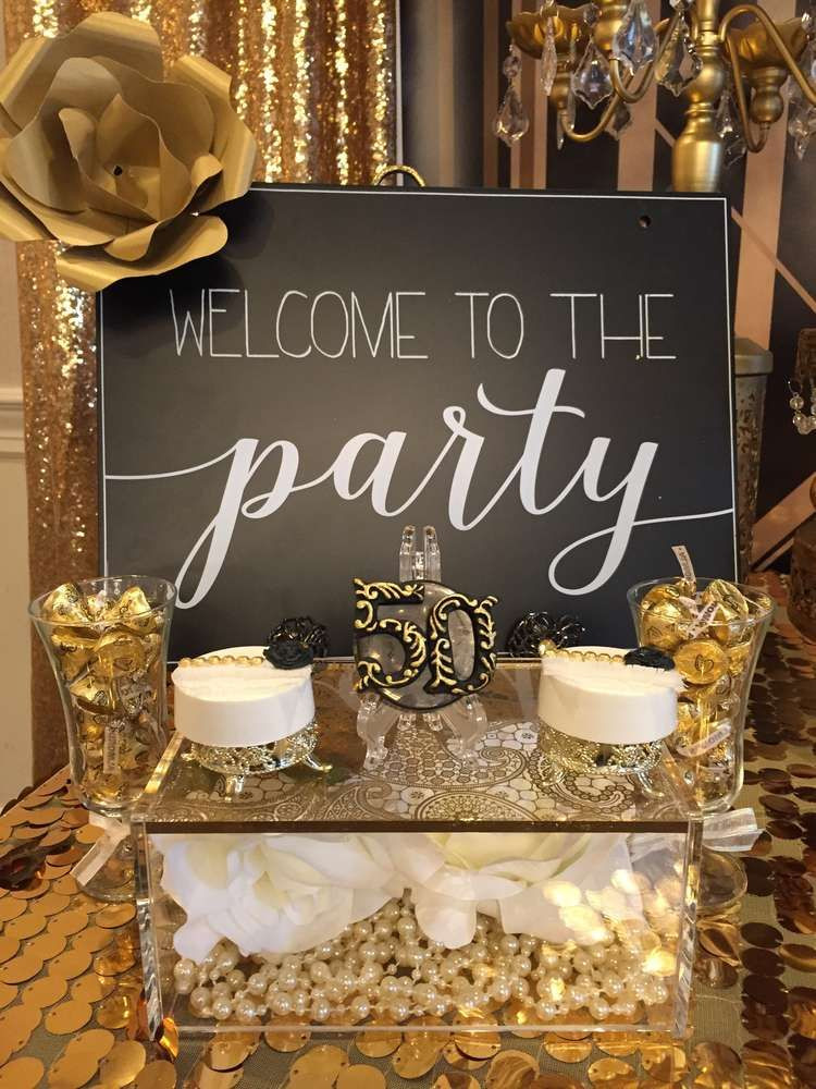 Ideas For A 50th Birthday Party
 Great Gatsby Birthday Party Ideas in 2019