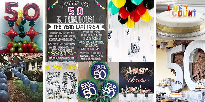 Ideas For A 50th Birthday Party
 50th Birthday Party Ideas