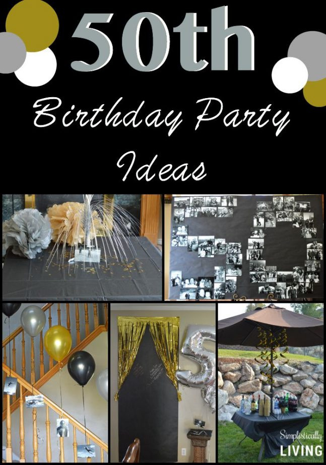 Ideas For A 50th Birthday Party
 How to Throw a 50th Birthday Bash