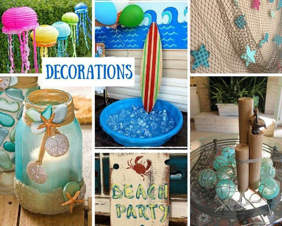 Ideas For A Beach Themed Party
 Beach Party Ideas for Kids