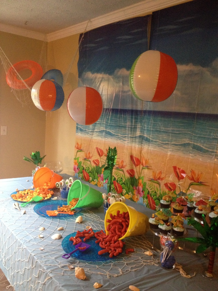 Ideas For A Beach Themed Party
 17 Best images about Beach Party on Pinterest