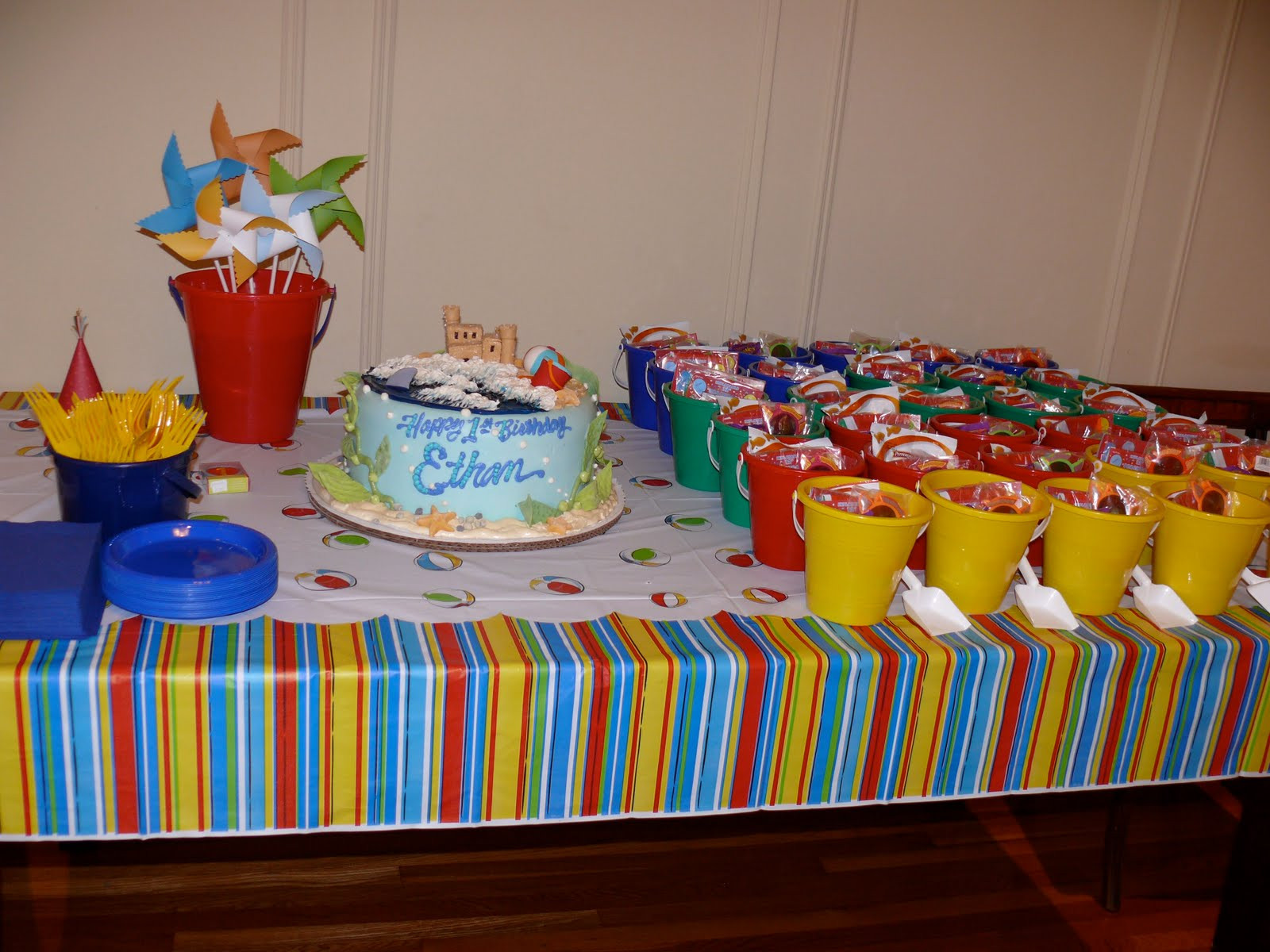 Ideas For A Beach Themed Party
 Stylish Childrens Parties Beach First Birthday Party