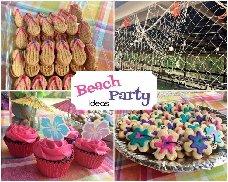 Ideas For A Beach Themed Party
 Beach Party Birthday DIY Inspired