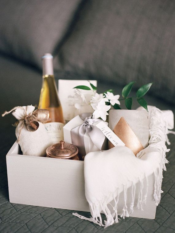 Ideas For A Wedding Gift
 Wedding t basket Bridesmaids Gifts