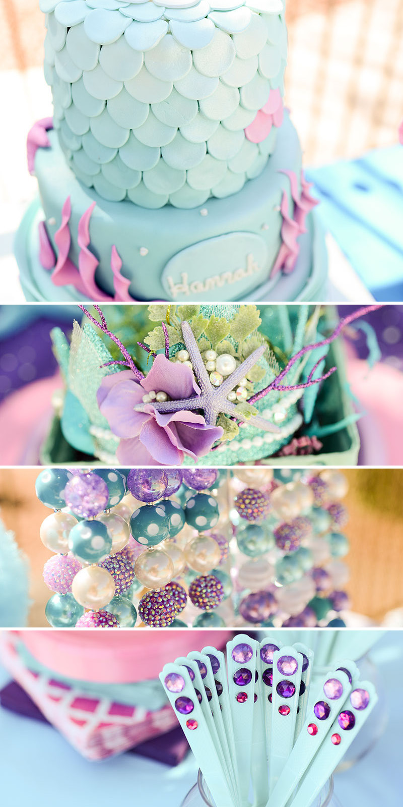 Ideas For Little Mermaid Birthday Party
 Mermaid Swim Birthday Party Lillian Hope Designs