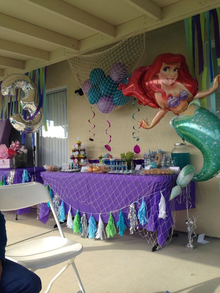 Ideas For Little Mermaid Birthday Party
 Pin by Tania Mendoza on Ariel bday