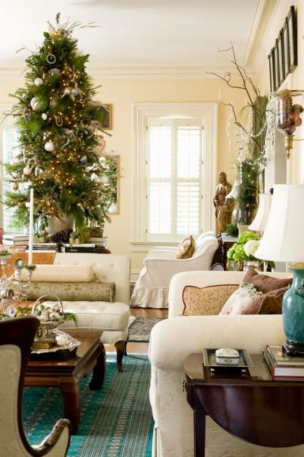 Ideas For Living Room Decorations
 20 Christmas Living Room Decoration Ideas