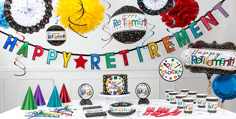 Ideas For Retirement Party Themes
 Happy Retirement Party Supplies Retirement Party Ideas