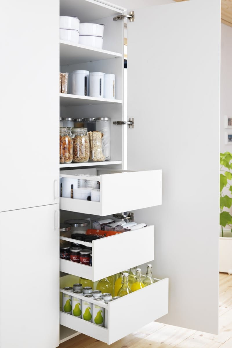 Ikea Kitchen Storage Ideas
 Slide Out Kitchen Pantry Drawers Inspiration The